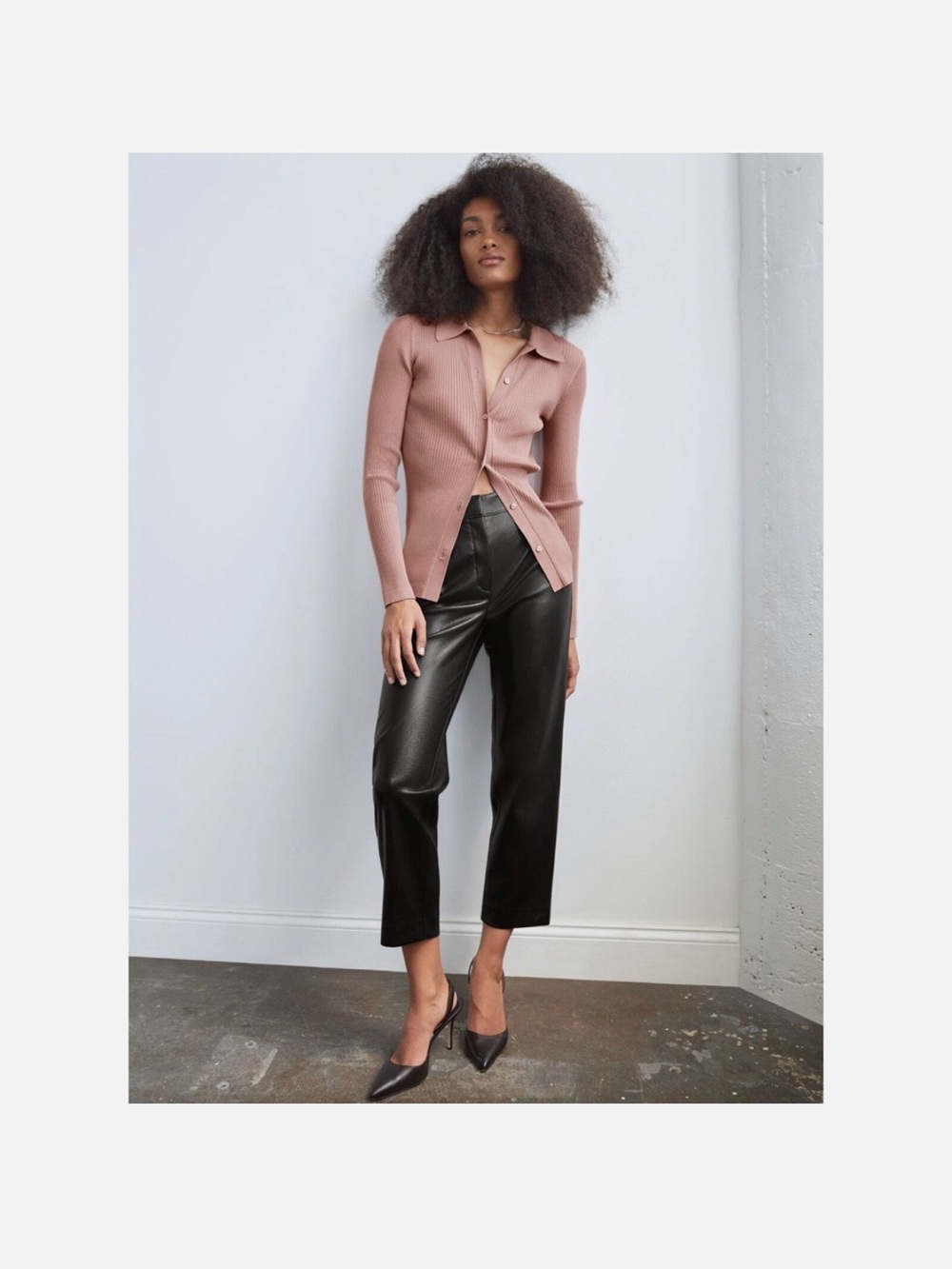 Aritzia Babaton command cropped pant